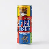 FIZI DRINK Nápoj Multivitamin tropic 6 x 250 ml plech