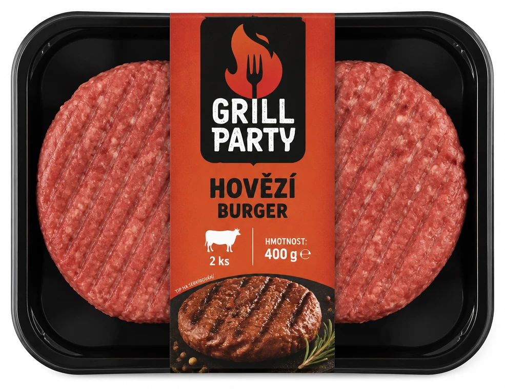 Grill Party Hovězí burger