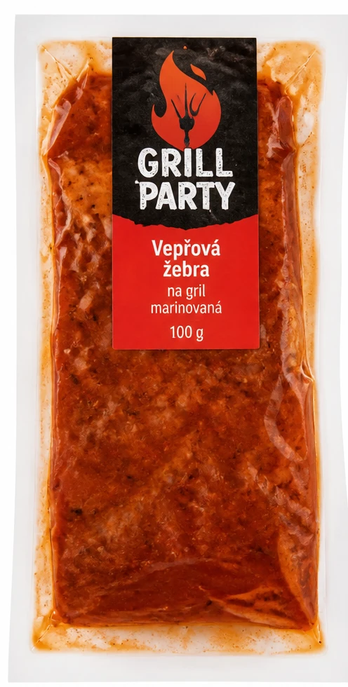 Grill Party Vepřová žebra na gril marinovaná