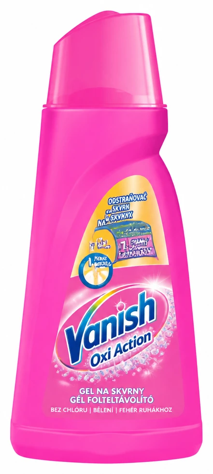 Vanish oxi action gel bělení, odstraňovač skvrn