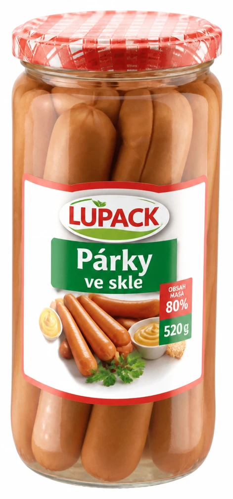 LUPACK Párky ve skle