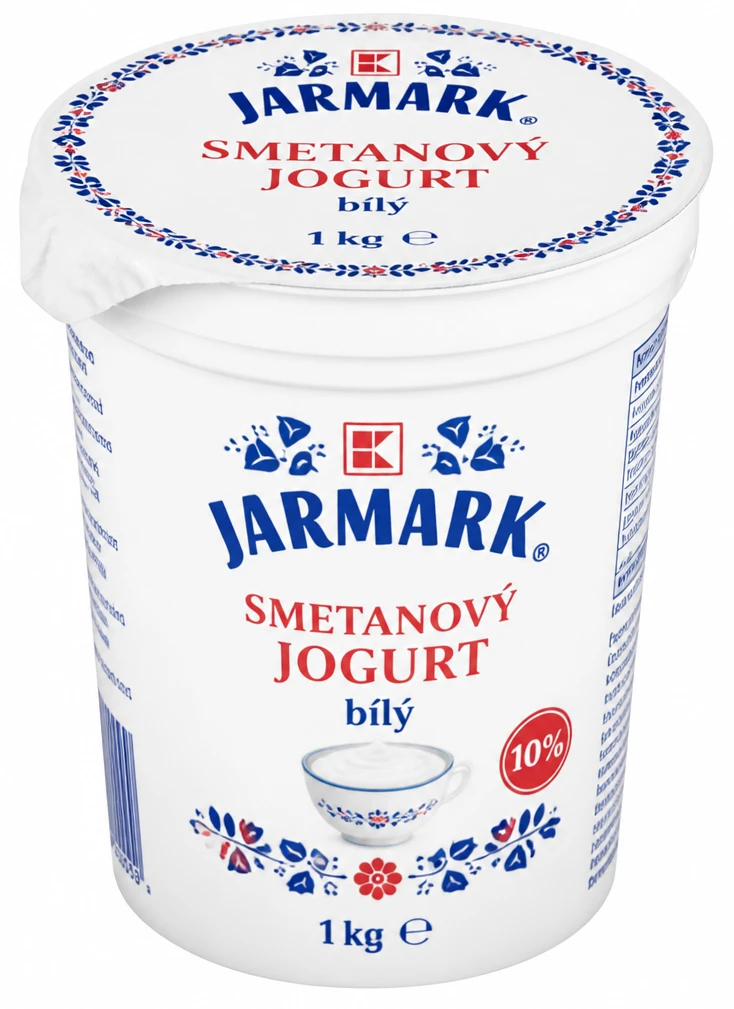 Smetanový jogurt