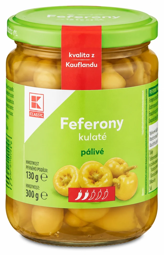 Feferony kulaté