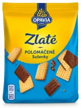 OPAVIA ZLATÉ Polomáčené sušenky