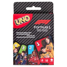 Mattel Games Uno Formula 1 karetní hra