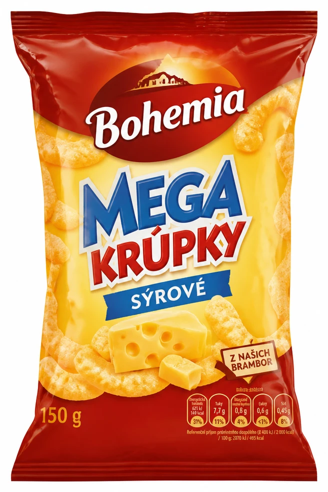 Mega křupky sýrové Bohemia