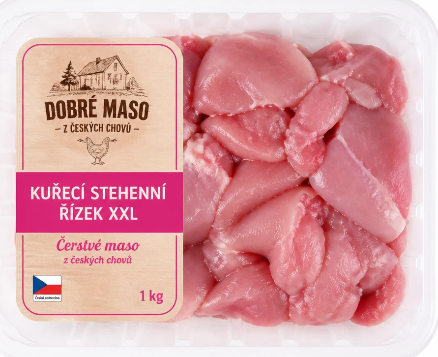 Kuřecí stehenní řízek XXL