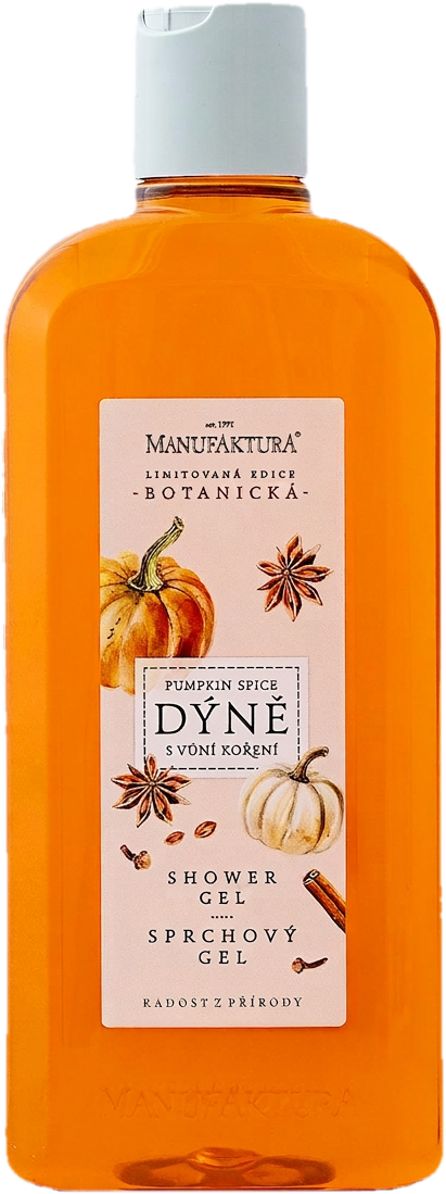 Manufaktura Zvláčňující sprchový & koupelový gel Dýně s vůní koření