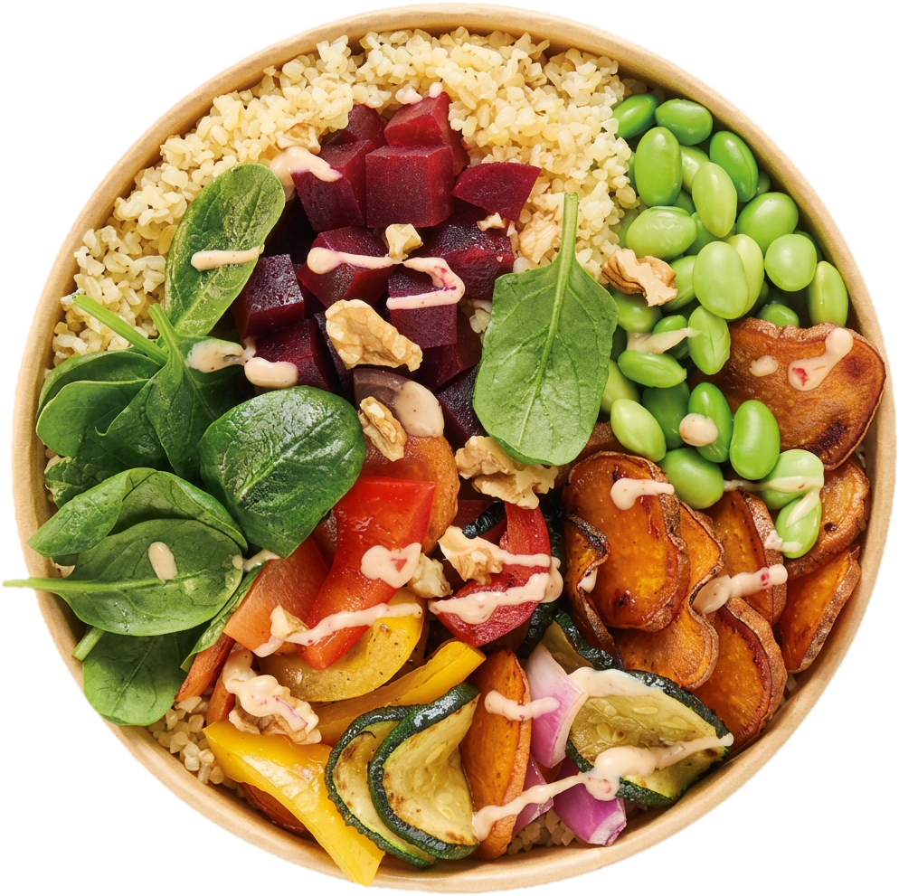 dean&david Veggie buddha bulgur bowl