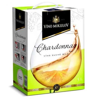 Víno Mikulov Chardonnay BiB