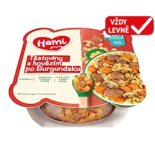 HAMI masozeleninový talířek Hovězí po Burgundsku 230G