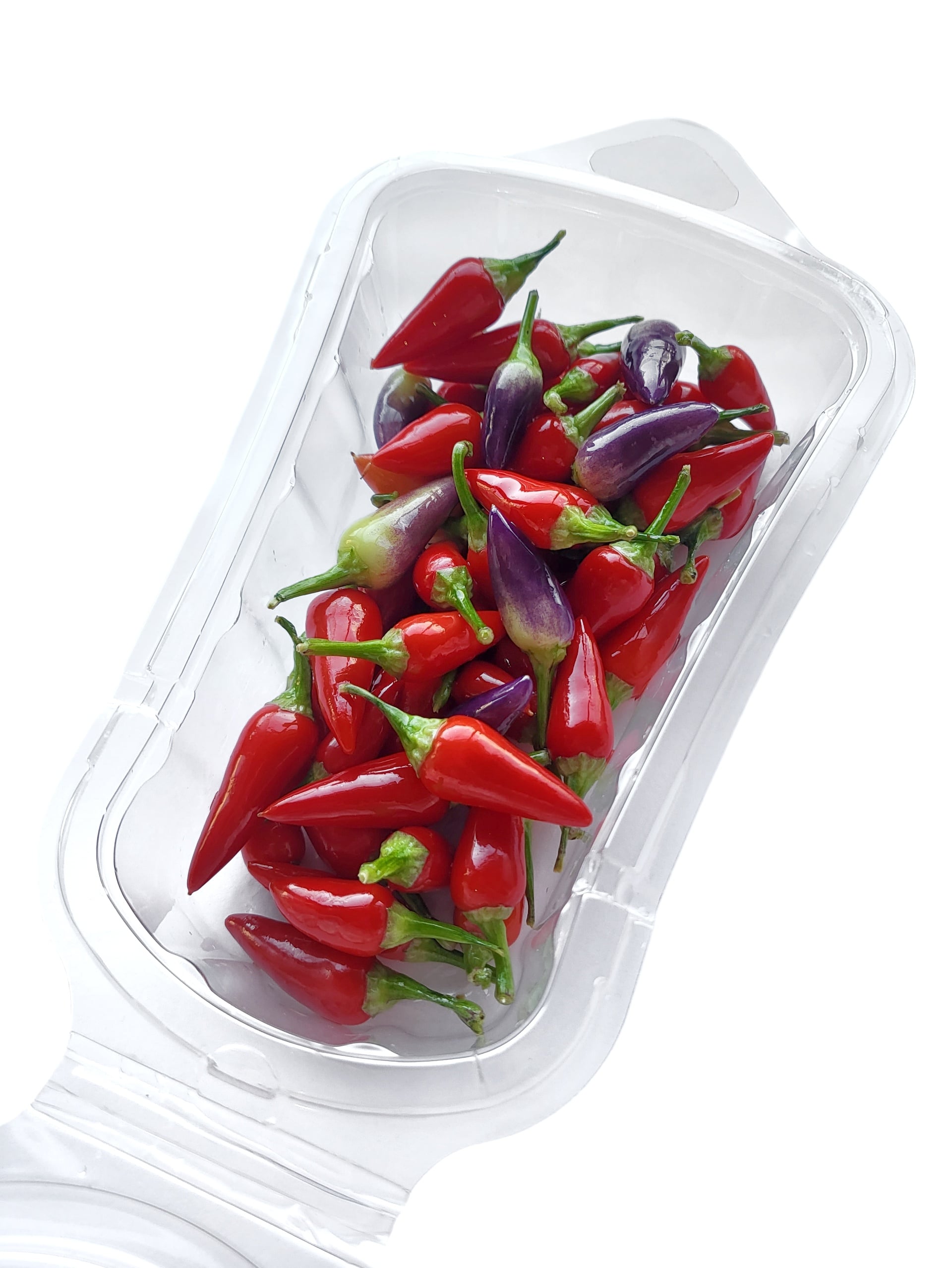 Čerstvé chilli papričky, vanička
