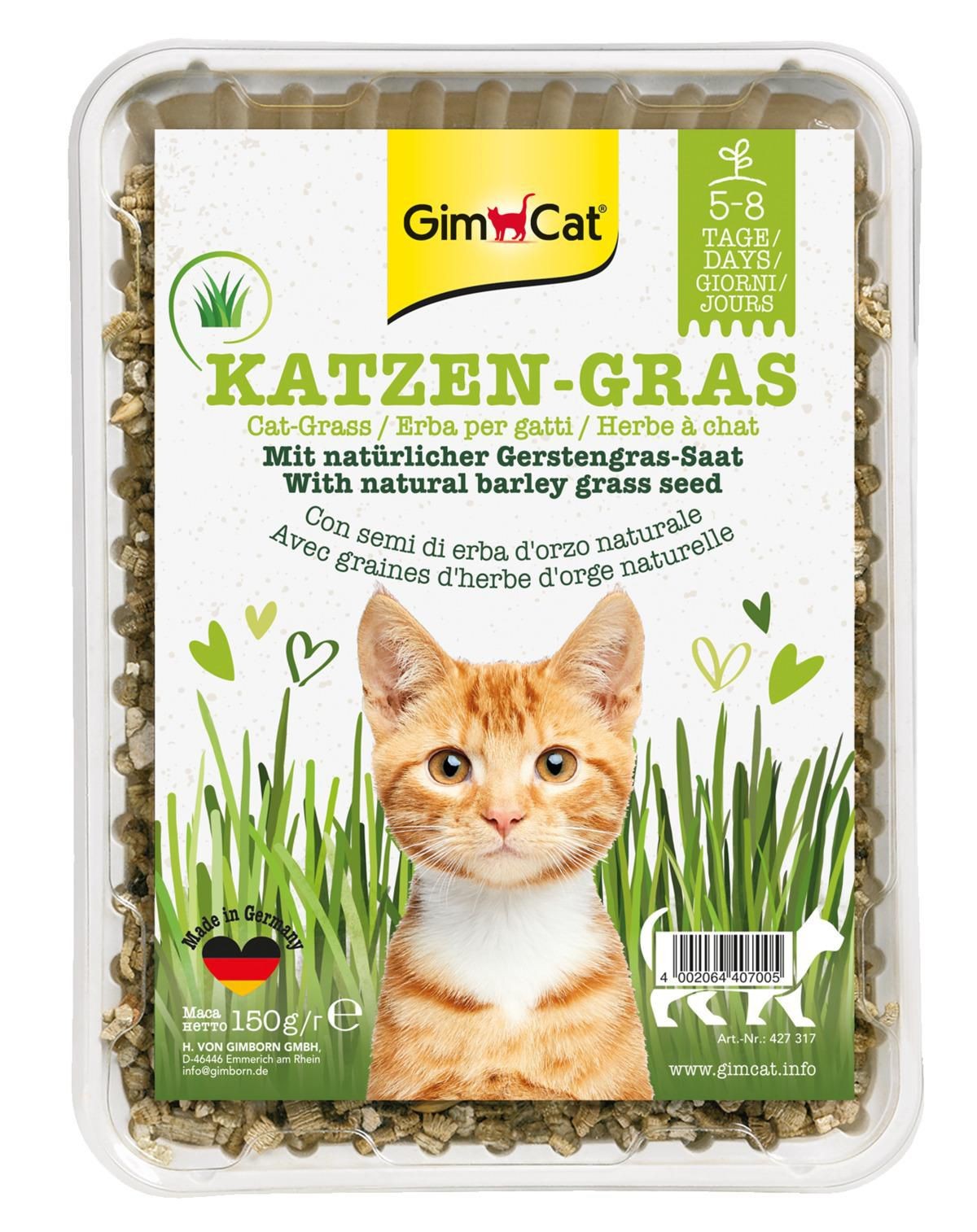 GimCat Katzengras (kočičí tráva), 150g