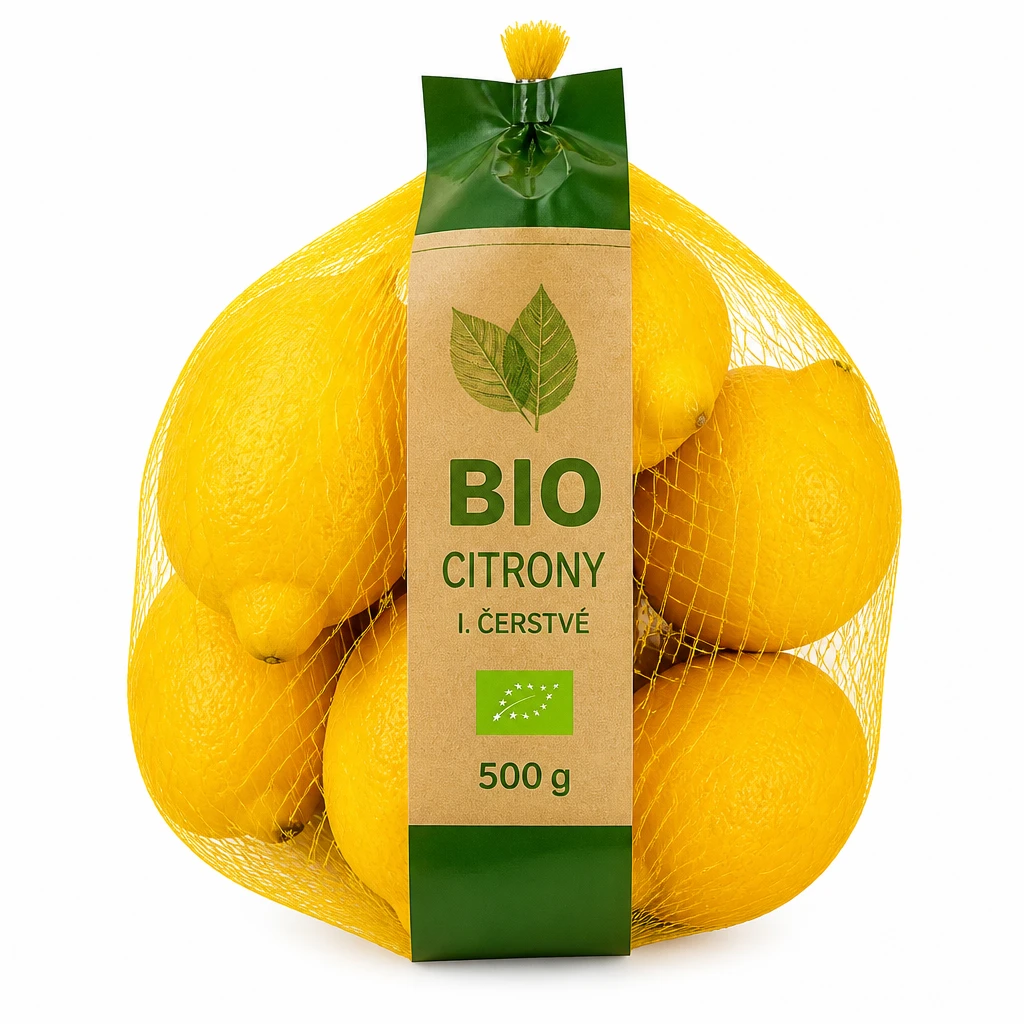 Citrony BIO I. čerstvé 500 g