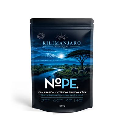 NOPE. KILIMANJARO Tanzania Káva 1 kg zrno