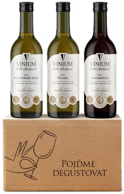 Vinium MIX degustační box 6 x 187ml