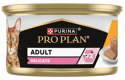 ProPlan Delicate konzervy pro kočky, kuře, paštika