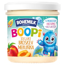 Bohemilk Boopi jogurt broskev meruňka 150g