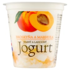 Bohušovická mlékárna Jogurt broskev a meruňka 150g