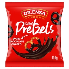 Dr. Ensa Slaný preclík v hořké čokoládě 100g