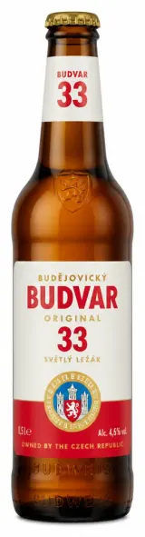Budvar Original, Budvar 33 světlé pivo ležák