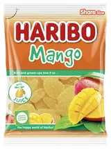 Haribo Mango želé s mangovou příchutí