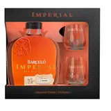 BARCELÓ Imperial 38 % 700 ml + sklo 2 ks