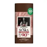 KOSTELECKÉ UZENINY Šunka poctivá řemeslná plátky chlaz. 100 g