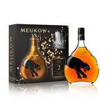 MEUKOW Cognac VS se 2 skleničkami 40 % 700 ml