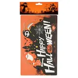 Halloweenská dekorativní tabulka s nápisem Happy Halloween