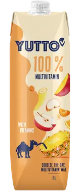 Yutto Džus multivitamín 100%