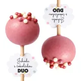 Happy Pops CakePops DUO Jahoda s čokoládou (2×45 g)