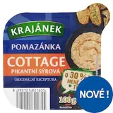 Krajánek Pomazánka cottage pikantní sýrová 100g