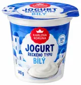 Jogurt řeckého typu bílý Karlova koruna