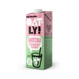 Oatly Ovesný nápoj s matcha zeleným čajem a jahodovou příchutí, s přidaným vápníkem 1 l