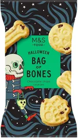 Marks & Spencer Mini máslové sušenky s kousky hořké čokolády