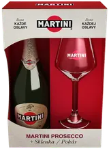 Bacardi Martini Prosecco + sklenička (dárkové balení)