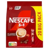 NESCAFÉ 3in1 Classic, instantní káva, 20 sáčků x 15,5g (310g)