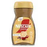 NESCAFÉ Crema Delicate, rozpustná káva s bohatou pěnou a jemnou chutí kávy 180g