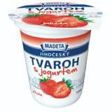 Madeta JČ tvaroh s jogurtem jahoda 130g