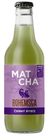 Bohemsca Matcha černý rybíz 0,33l
