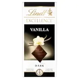 Lindt Excellence Hořká čokoláda s příchutí přírodní vanilky 100g