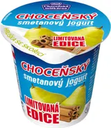 Choceňská mlékárna Choceňský smetanový jogurt 8% hruška se skořicí