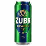 Zubr Gradus 12 světlý ležák plech