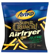Aviko Airfryer Super křupavé tenké bramborové hranolky do horkovzdušné fritézy Julienne 600g mražené