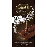 LINDOR hořká čokoláda tabulka 111 g