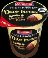 Ehrmann High Protein Mousse DUO Vanilla & Chocolate Style