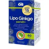 GS Lipo Ginkgo paměť+ 60mg cps.90+15 dárek