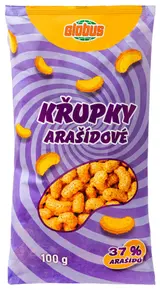 Křupky arašídové 37% 100g