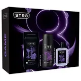 STR8 Game dárková sada (sprch. gel + deo + voda po holení) 3pack